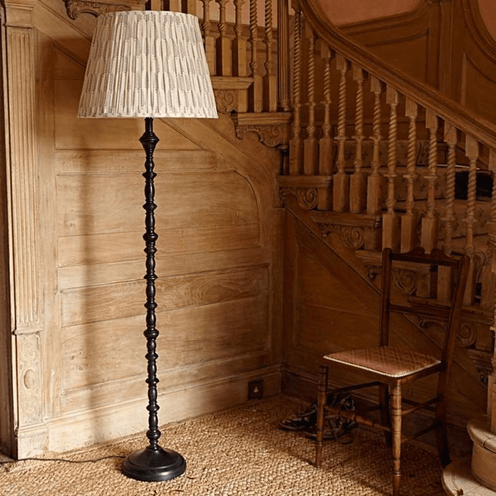 Eclipse Standing lamp - base only, silvery black