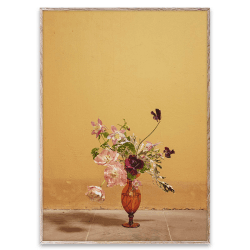 Image showing the Blomst 02 Framed Print, 70 x 100cm, Copper product.