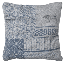 Image showing the Cotton Cushion Cover, 50 x 50cm, Indigo product.