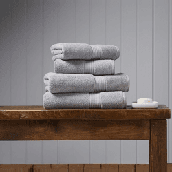 Image showing the Supreme Hygro Guest Towel, Silver product.