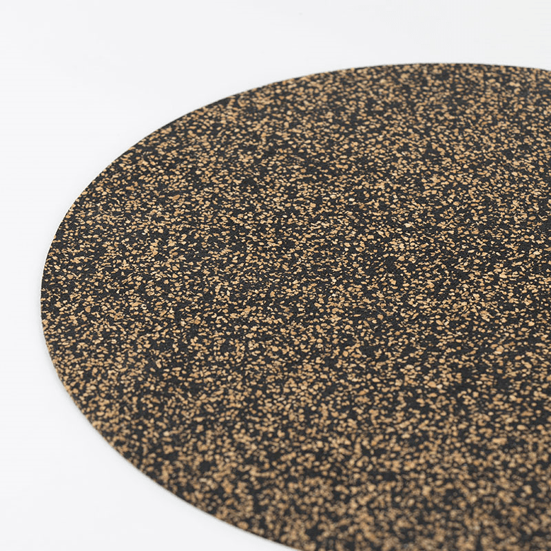 Dash Set of 4 Placemats, D30cm, Black