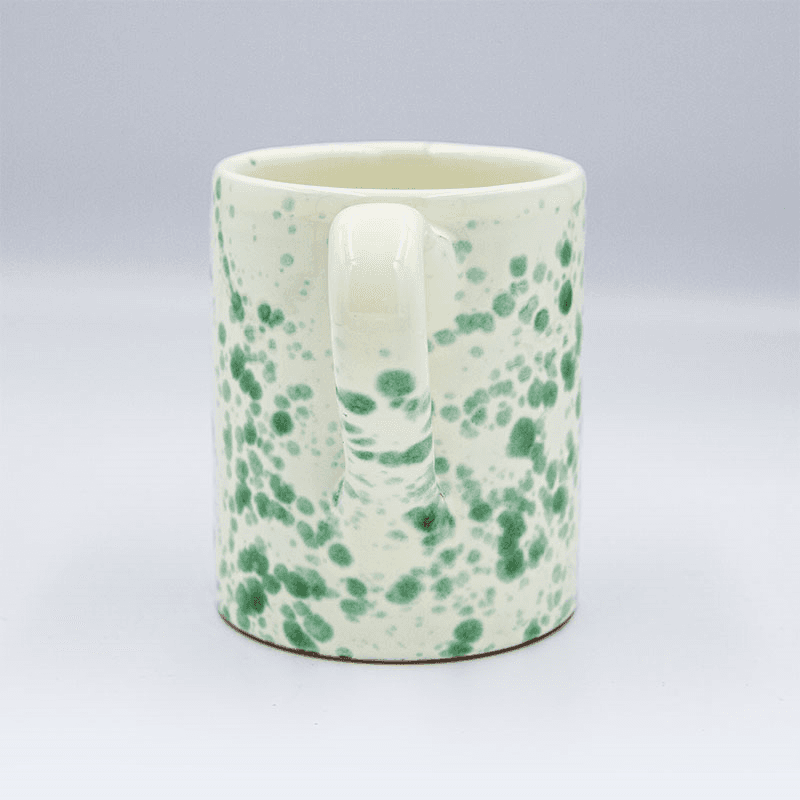 Splatter Mug, H10cm, Pistachio