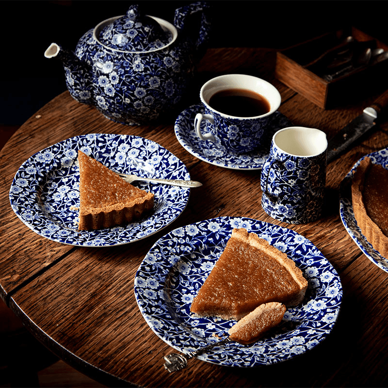 Calico Teapot, 400ml, Blue
