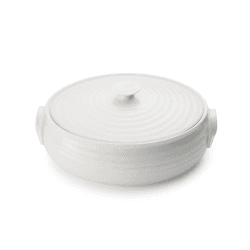 Image showing the Ceramics Small oval casserole, 1.75 litre, White product.