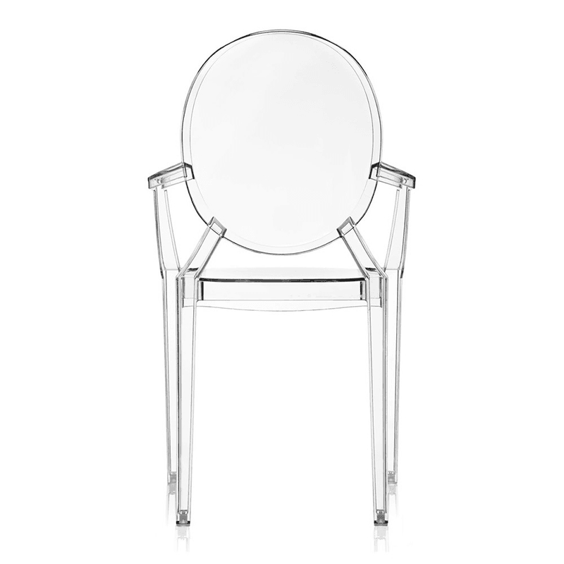 Louis Ghost Armchair, Crystal