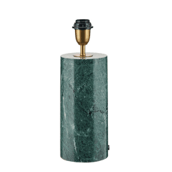 Image showing the Kiorini Table Lamp Base, H35cm, Green Marble product.
