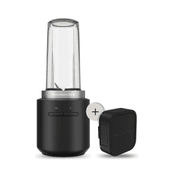 Image showing the Cordless Portable Blender Battery Included, Matt Black product.