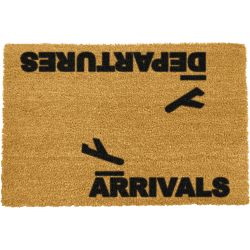 Image showing the Arrivals, Departures Doormat, L60 x W40 x H1.5cm product.