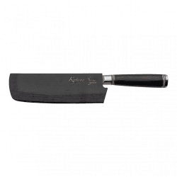 Image showing the Katana Saya Pakkawood Nakiri Knife, 18cm Damascus Blade product.