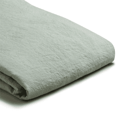 Image showing the Sage Green Linen Duvet Cover, King product.