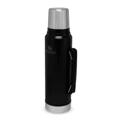 Image showing the Legendary Classic Bottle, 1L, Matte Black Pebble product.