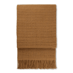 Image showing the Basket Throw, H130 x W200cm, Camel product.