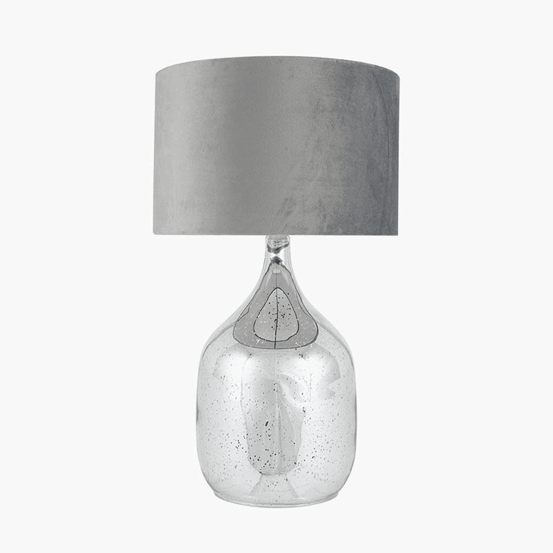 Stellar Table Lamp, H37cm, Mercurial Glass