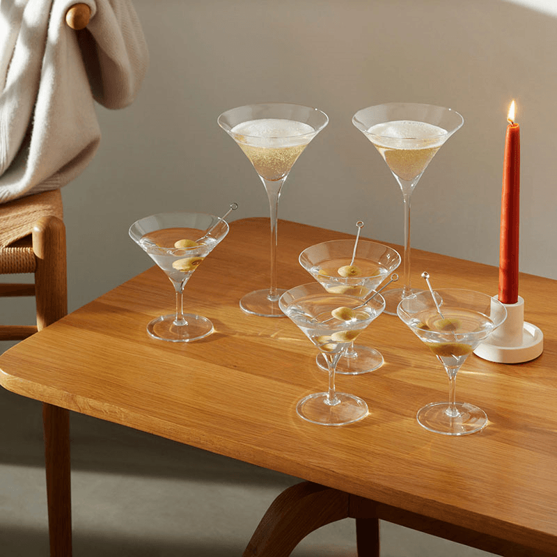Bar Martini Glasses Set of 2, 180ml, Clear