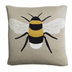Image showing the Bees Cushion, L50 x W50cm, Multi product.