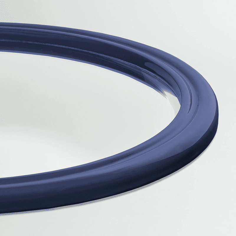 Cinders Mirror, 60cm, Blue