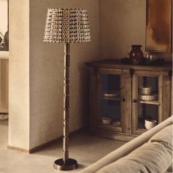Image showing the Jameo Floor Lamp, H139cm, Antique Bronze product.