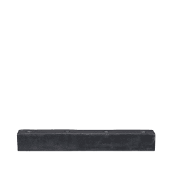 Image showing the Ellen Candlestick, Large, Black, Black For Ø12mm Candle product.