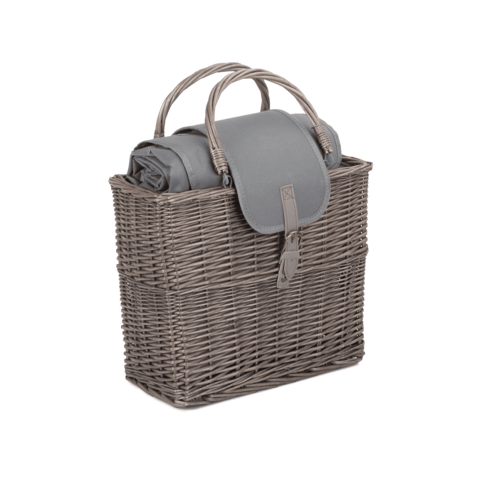 Chiller Basket And Picnic Blanket, Brown