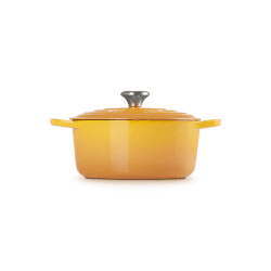 Image showing the Signature Cast Iron Round Casserole, 24cm, Nectar product.