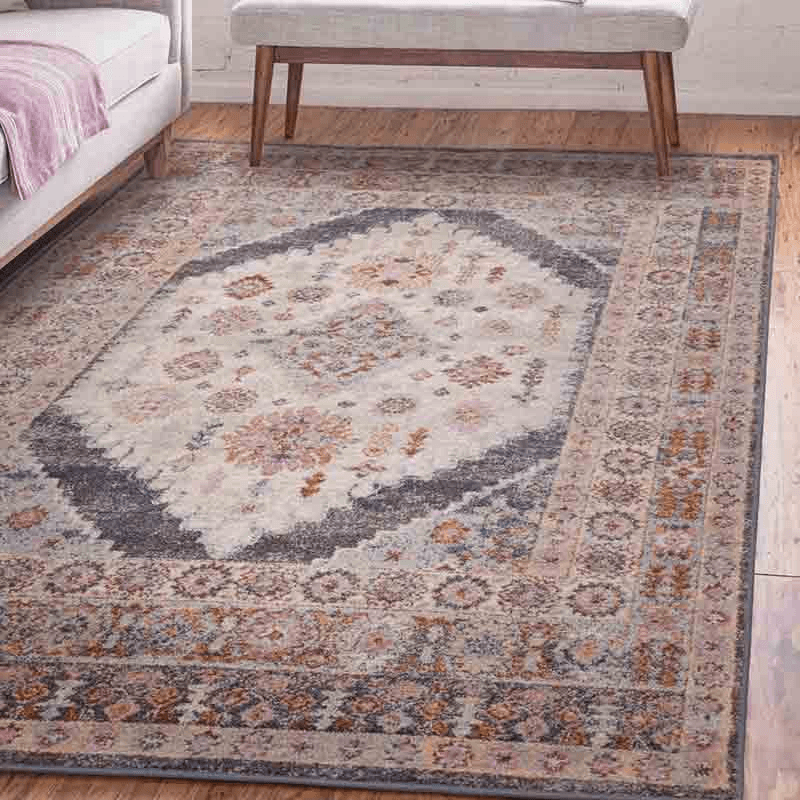 Flores Traditional Persian Fiza Rug, 120 x 170cm, Multi