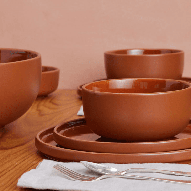 Full Plates, 27cm, Terracotta