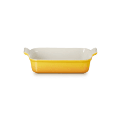 Image showing the Stoneware Heritage Rectangular Dish, 26cm, Nectar product.