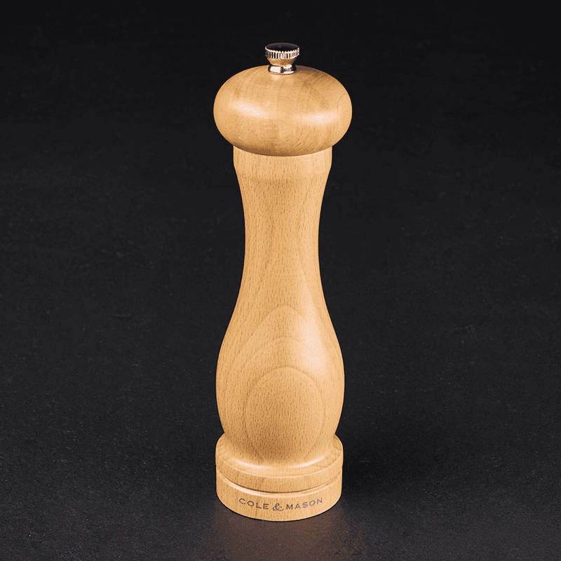 Capstan Salt Mill, 20cm, Light Beech
