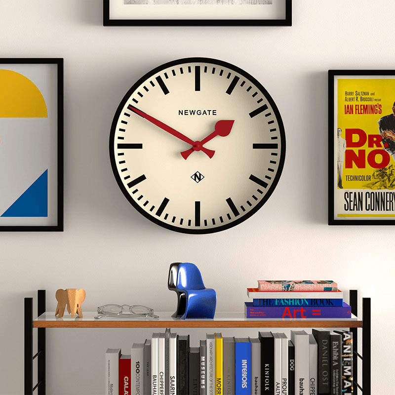 Universal Wall Clock, D43cm, Black