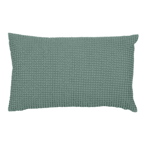 Maia Cushion, 30 x 50cm, Green/Grey