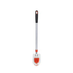 Image showing the Extendable tub & tile brush, Black/Silver product.
