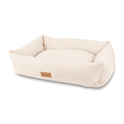 Image showing the Luxury Boucle Box Bed, 90 x 70cm, Ivory product.