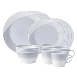 Image showing the 1815 Blue 16 piece dinner set product.