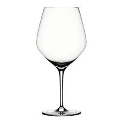 Image showing the Style Set of 4 Burgundy Red Wine Glasses, 640ml, Clear product.