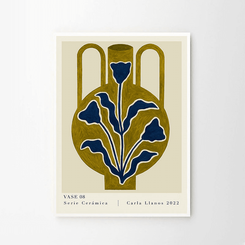 Carla Llanos Vase 08 print, 50 x 70cm