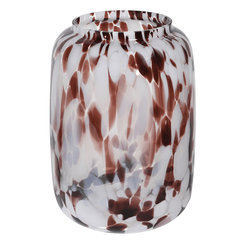 Mottles Vase, H25cm, Brown