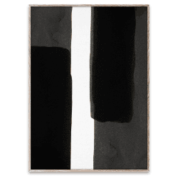 Image showing the Enso - Black I FSC Print, 50 x 70cm product.