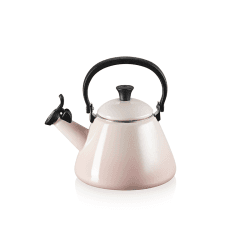 Image showing the Stoneware Kone Kettle, 1.6L, Shell Pink product.