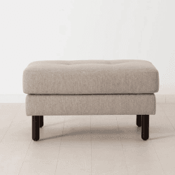 Image showing the Model 04 Ottoman, Linen Pumice product.