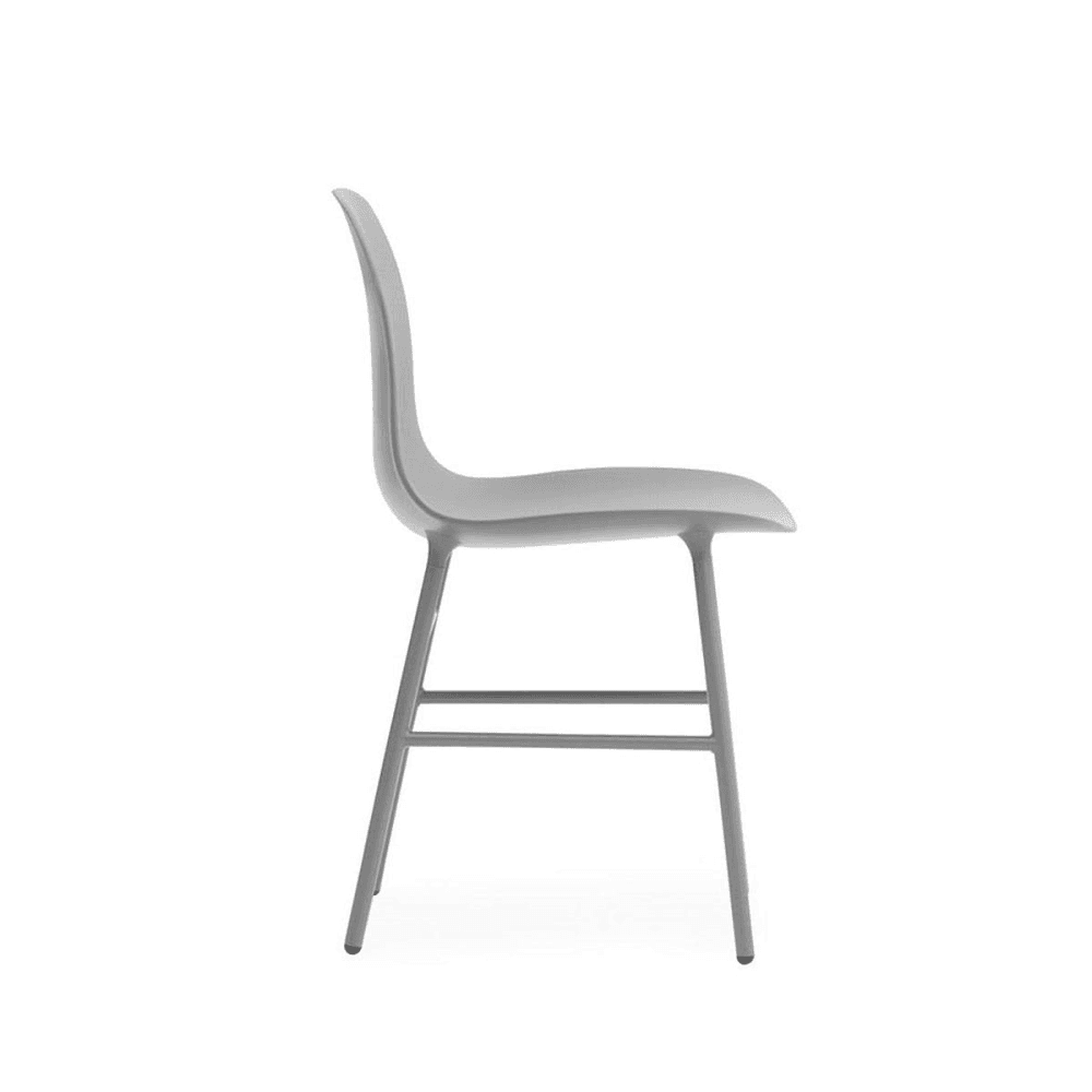 Form Dining chair, L48 x H80 x D52cm, Grey