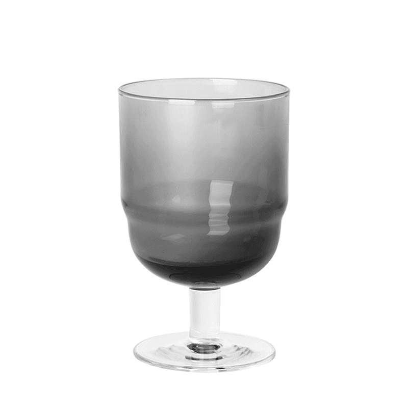 Nordic Bistro Red Wine Glass, 250ml, Grey