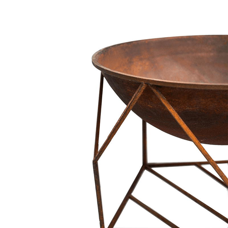 Buckingham Outdoor firebowl, W70cm, Rust