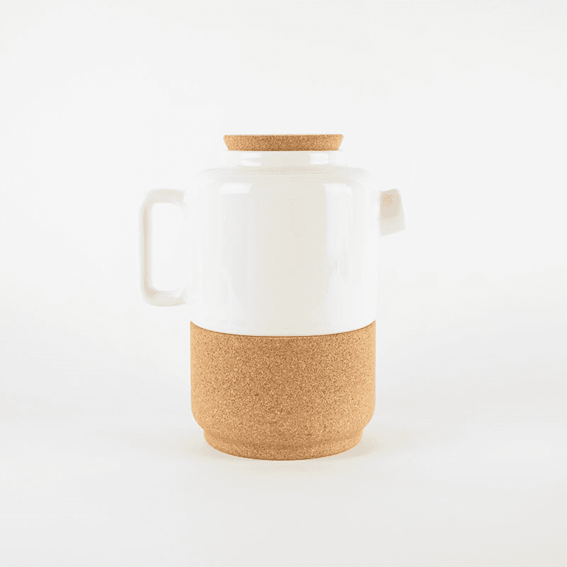 Eco Tea Set for Two, Cream