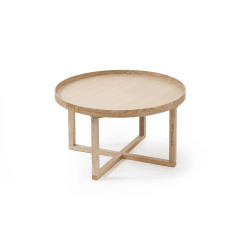 Image showing the Coffee table, H38 x W66 x D66cm, Oak product.