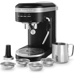 Image showing the Semi Automatic Espresso Machine, Black Matte product.