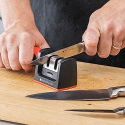 Image showing the Kitchen knife sharpener with honer product.