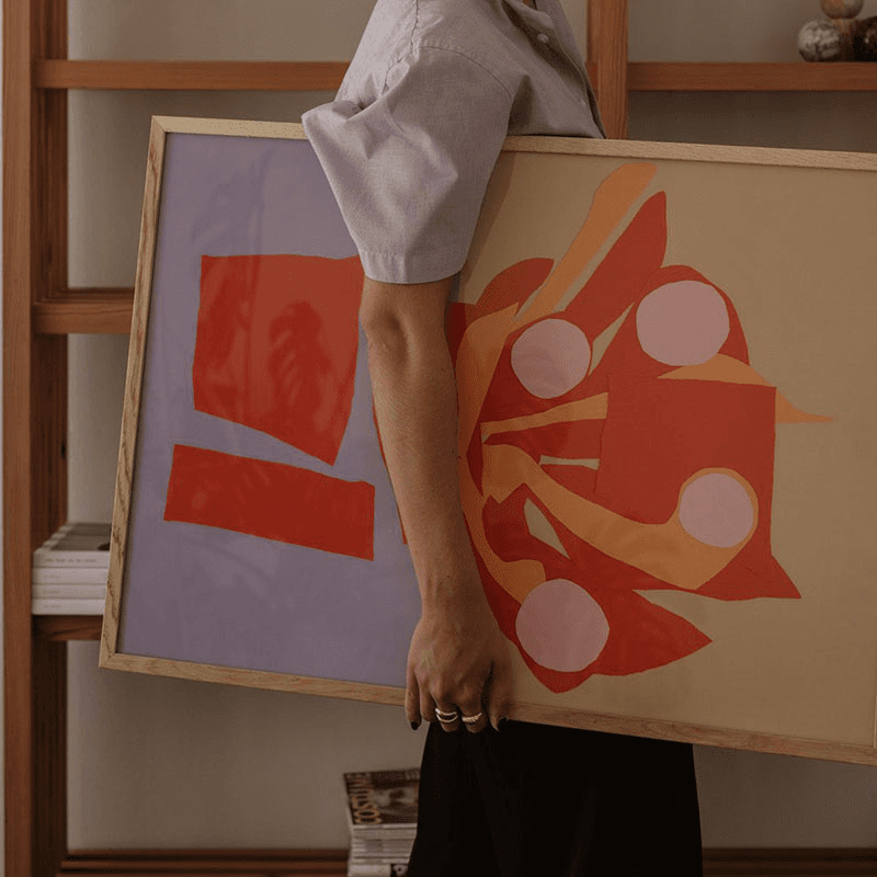 Atelier Cph Floral Print, 50 x 70cm