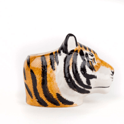 Image showing the Tiger Egg Cup, H7.5cm, Orange product.