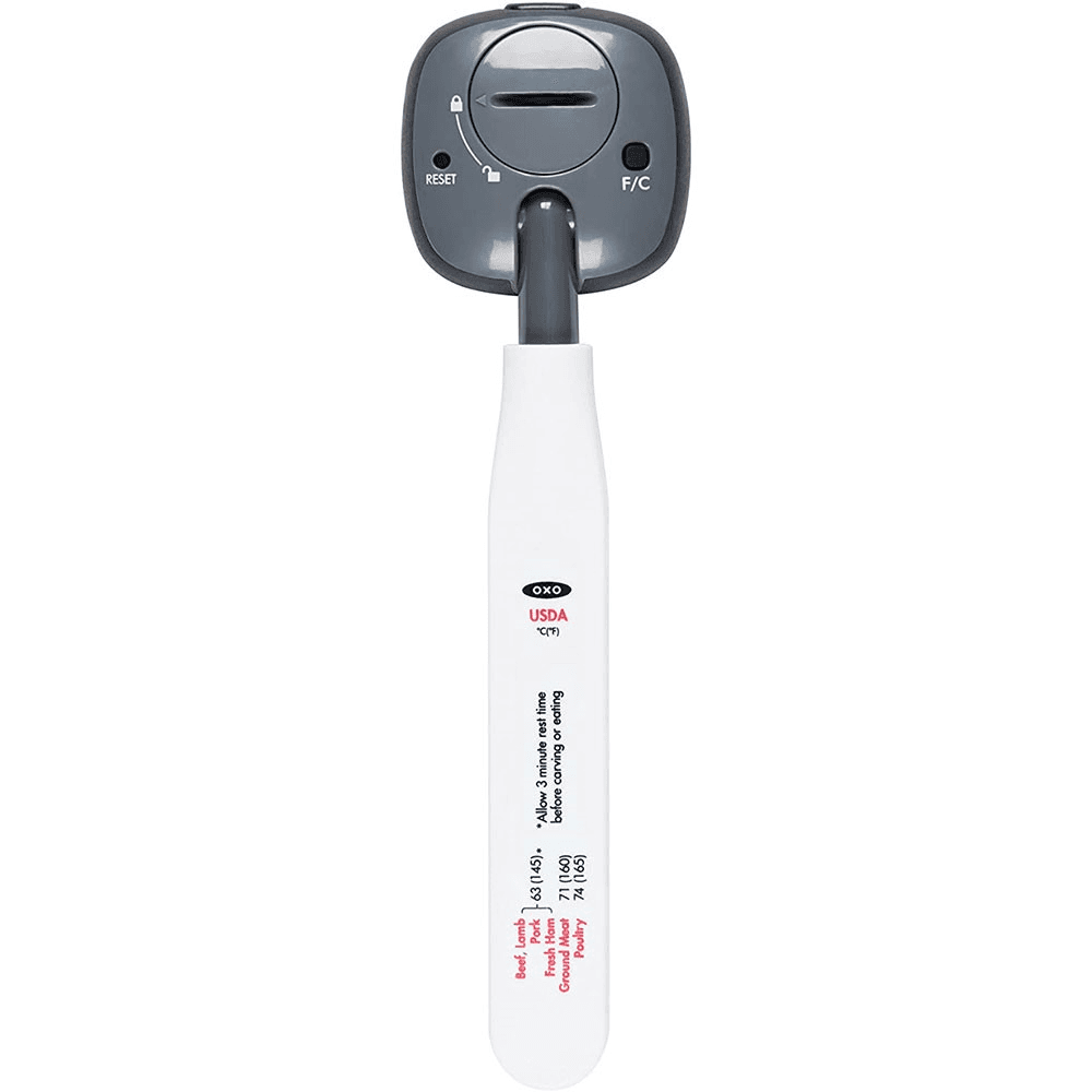 Chefs precision pivoting digital instant read thermometer