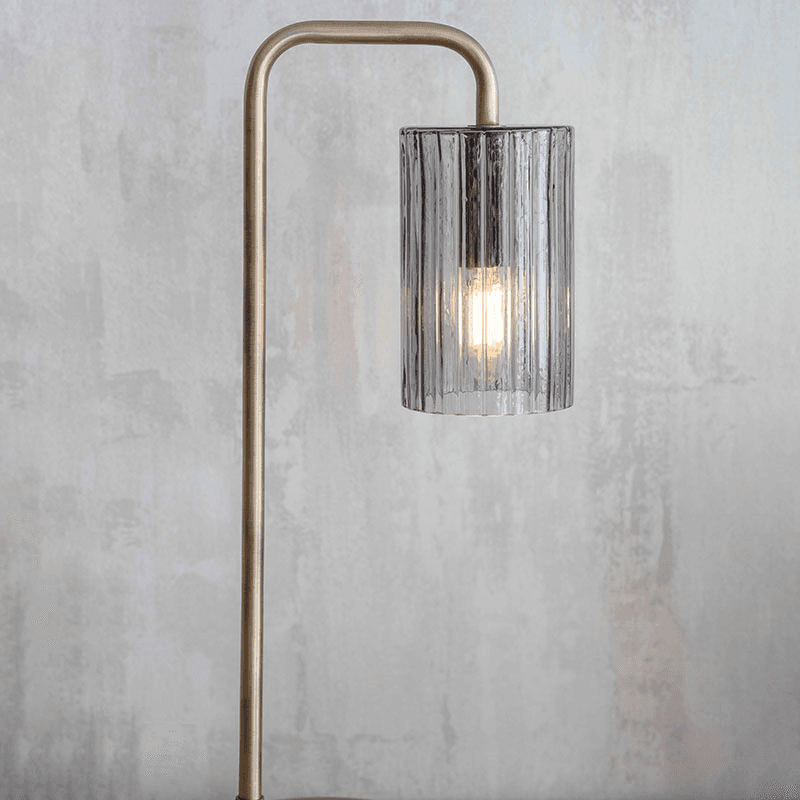 Clarendon Table Lamp, Clear